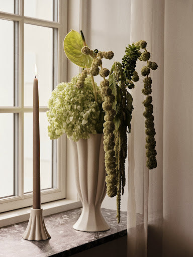 Broste vase Heli Large - Warm White