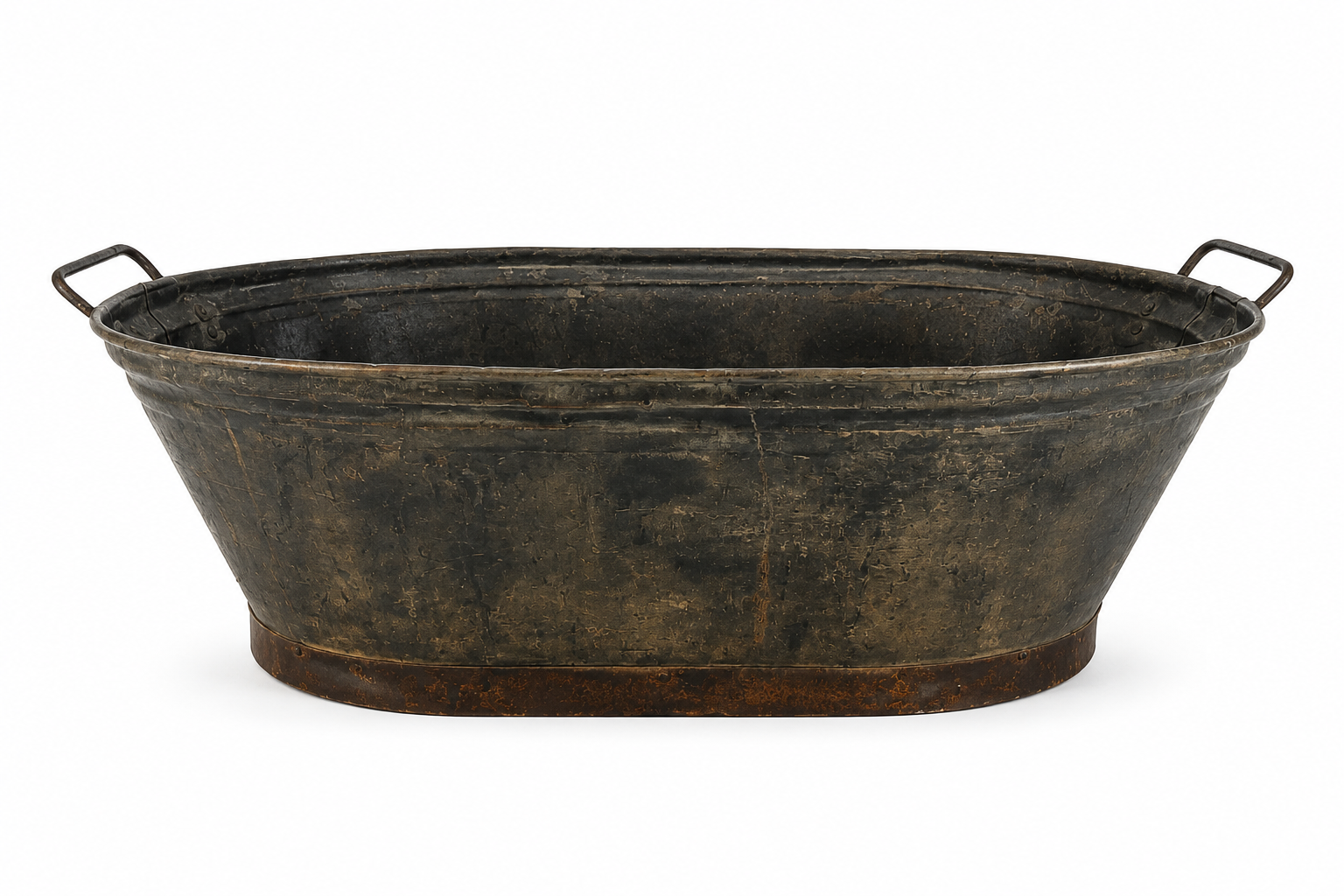 Antique Iron Drinks Basin