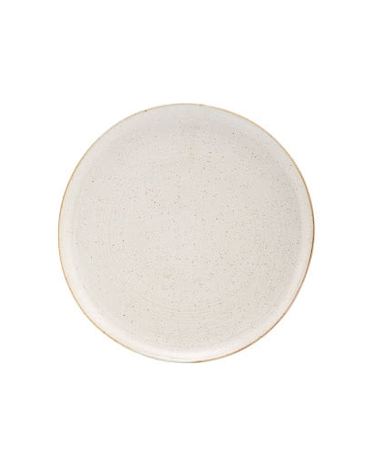 Pion Dinner Plate - Warm White Speckle