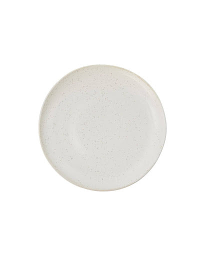 Pion Lunch Side Plate - Warm White Speckle