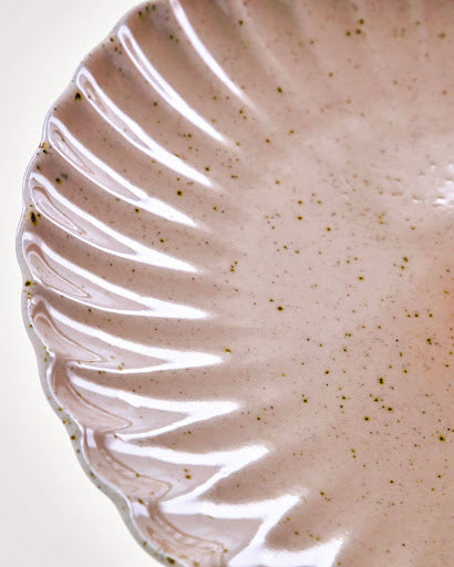 Scallop Rose Side Plate