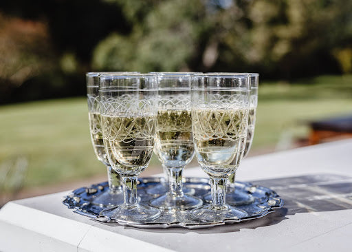 Vintage Champagne Glass